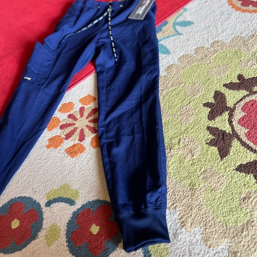 Kids Navy Jogger Pants